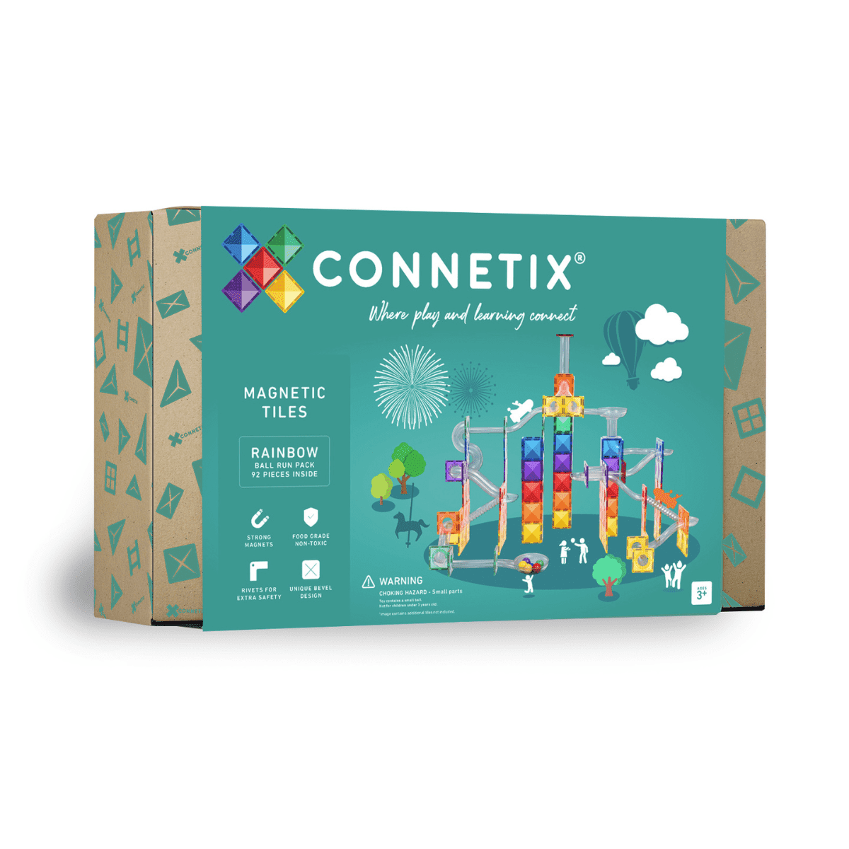 CONNETIX Rainbow Ball Run Pack